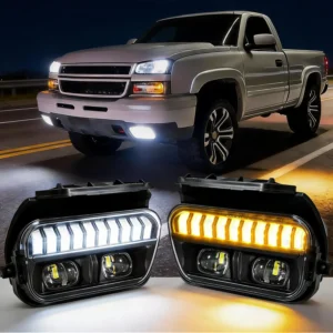 LED Fog Lights for Chevy Silverado 2003-2006 All Models