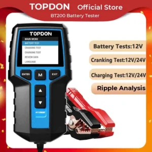 Portable 12V Automotive Battery Tester