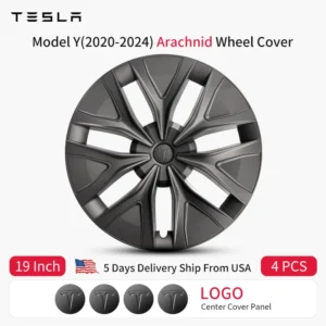 4PCS 19inch Wheel Cap for Model Y 2020-2024