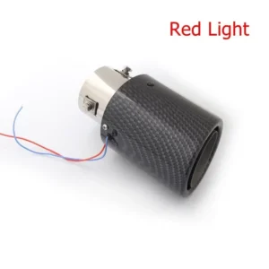 Exhaust Muffler Light Flaming Universal LED Tip Pipe