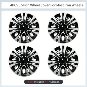 15inch Petal Style Hub Cap Cover for Iron Rim Wheel Cover Set of 4