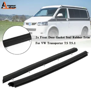 Areyourshop 2x Front Door Gasket Seal Rubber Trim f